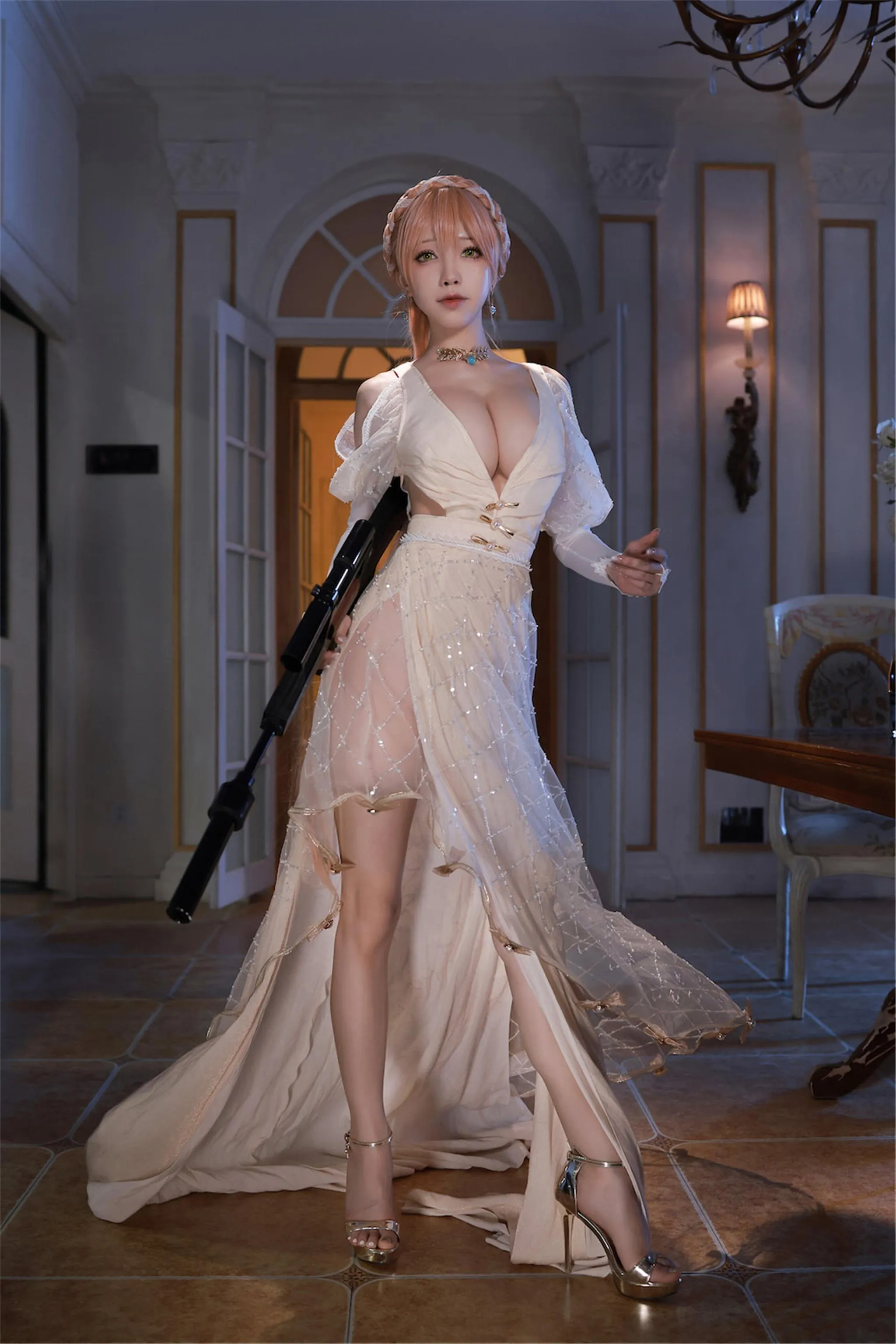水淼Aqua – NO.87 少女前线 OTS14＆Type95 [77P]插图7